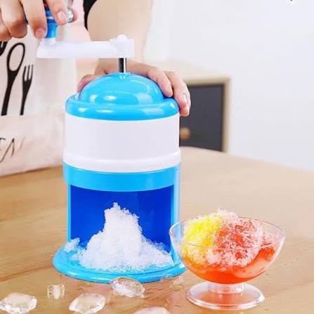 SP Dealz Manual Ice Crusher, Portable Shaved Ice Machine - Image 2