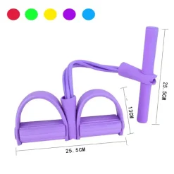 Alternative view of Foot Pedal Resistance Elastic  Band