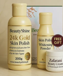 24k Gold Skin Polish + Zafrani Beauty Cream Free 🎁 With 100% Results