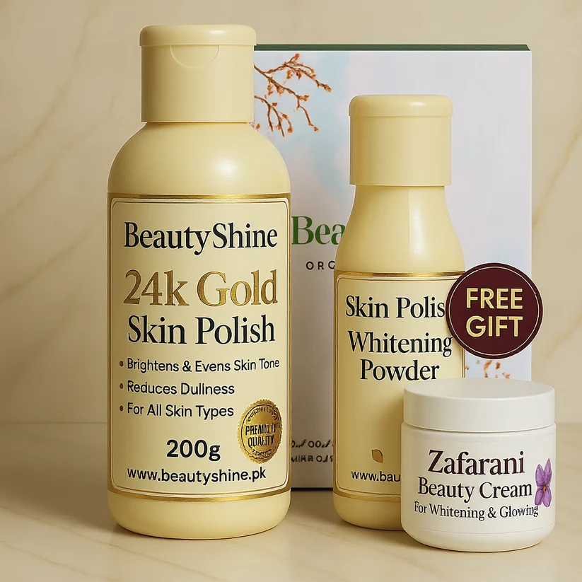 24k Gold Skin Polish + Zafrani Beauty Cream Free đ With 100% Results